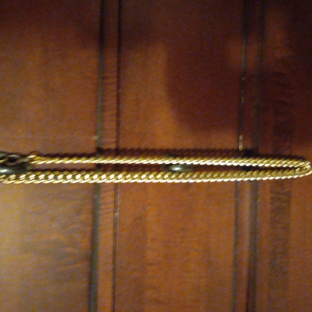 Gold necklace
